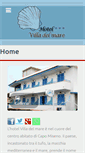 Mobile Screenshot of hotelvilladelmare.it
